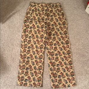 Sezane Floral Patterned Trousers - Multicolor